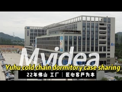 Dzielimy się sprawami w akademiku z łańcuchem zimnego Yuhu.