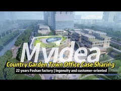 Współdzielenie przypadków z meblami biurowymi, od stołów dla pracowników po stoły konferencyjne i stoły szkoleniowe