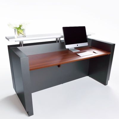 Simple Design  Marble Top Modern Office Furniture Reception Desk
