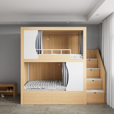 kupować 2600 X 900 X 2400 mm Łóżko szkolne z cięciem Wiercienie i galwanizacja Wsparcie dostosowanie online manufacture