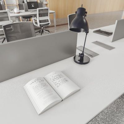 E 0 Class Particleboard Modern Desk Environmental Choice Color And Size Customized