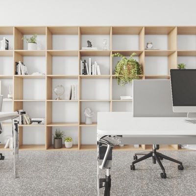 E 0 Class Particleboard Modern Desk Environmental Choice Color And Size Customized