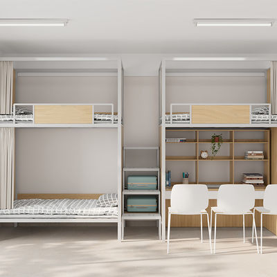 kupować Nowoczesny design Metalowe łóżko z biurkiem Wysoka stabilność Meble Apartament Wsparcie dostosowanie online manufacture