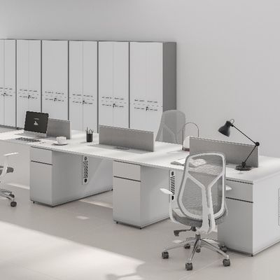 kupować Wspieranie dostosowywania Nowoczesny biurko czteroosobowe Design współczesny Trwałe meble paneli MFC online manufacture