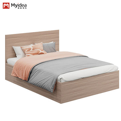 kupować Wsparcie dostosowania Nowoczesny minimalistyczny drewniany pojedynczy łóżko do sypialni Szkoła Apartament Hotel / meble sypialni online manufacture