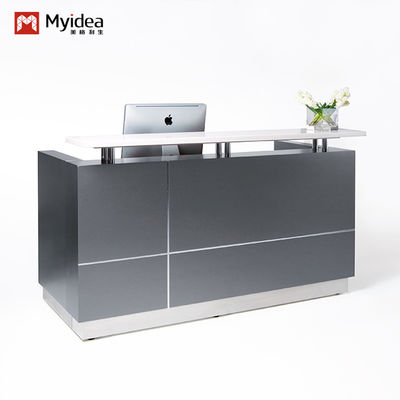 Simple Design  Marble Top Modern Office Furniture Reception Desk