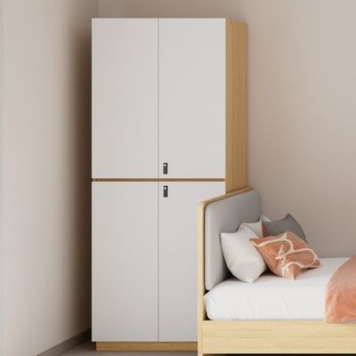 Support customization Contemporary Modern Bedroom Wardrobe High Durability Wood Furniture For Home And Hotel