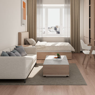 Commercial Furniture Modern customization Luxury Wood Panel Coffee Table for Office and Living Room in Hotels