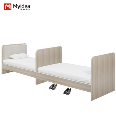 kupić Łóżko dwuosobowe w stylu nordyckim W jasnym kolorze Wsparcie dostosowanie do sypialni Szkoła Apartament lub sypialnia wykonana z drewna Meble hotelowe online manufacture