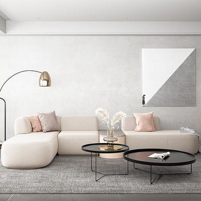 kupować Wsparcie dostosowania Nordic Minimalism Sofa Set do biura / sypialni Innowacyjna tkanina łukowa do tradycyjnego użytku w mieszkaniu lub willi online manufacture