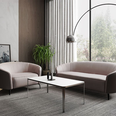 kupować Miękka i wygodna sofa z zaokrąglonym kształtem do biura menadżera, recepcji biznesowej online manufacture