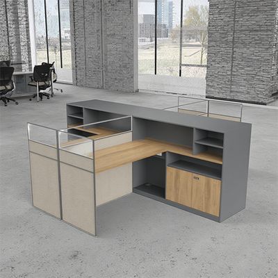 Myidea Light Industry Wind Chief Deputy Cabinet Financial Desk Large Storage Space Classic American Cherry Staff Desk