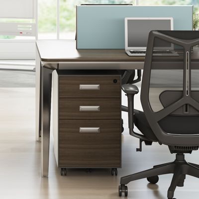 File Cabinet, Office Desk Storage Cabinet With Lock, Storage Cabinet, Office Cabinet, Drawer Style Mobile Low Cabinet