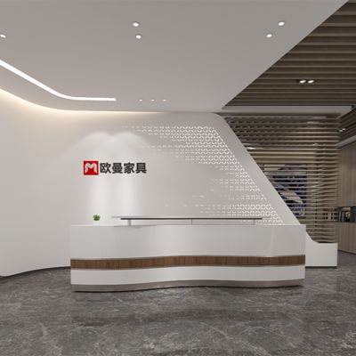 kupować Szybko odstawione biurka, bar firmowy, szpital kosmetyczny, klinika stomatologiczna, okrągła kasjera, prosty i nowoczesny recepcjonista online manufacture