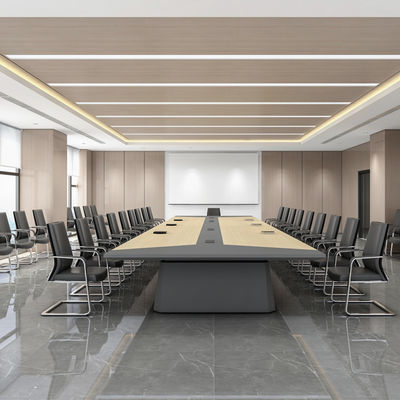 Conference Table, Meeting Room, Office Desk, Simple and Modern Business Negotiation Office, Large and Long Desk Support Customization
