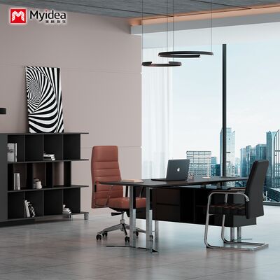 kupować Dostosowany Design Sense, Biurko biznesowe, Atmosferyczny Szef, Biurko dla przełożonego, Modne z szafką, Biurko dużej klasy online manufacture