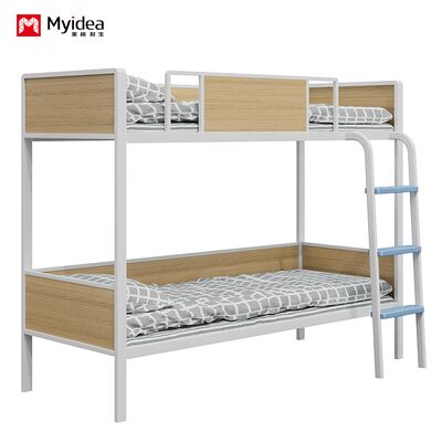 kupować Dostosowanie łóżka piętrowego Myvidea Apartment z pogrubionymi rurami, łóżko dla dzieci szkolnych, dwuwarstwowe łóżko z żelazną ramą online manufacture