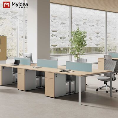 kupować Foshan Wholesale Wooden Staff Desk with Panel Design Modern Eco-Friendly for Home Office and Office Use (Foshan hurtowa drewniana biurka dla pracowników z panelami) Nowoczesna przyjazna dla środowiska online manufacture