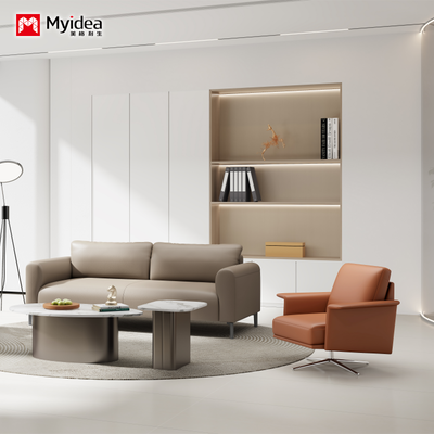 kupować Sofa biznesowa Nowoczesny luksusowy hotel Clubhouse Apartament Lobby Firma biznesowa Trzy osoby pojedyncza sofa meble biurowe online manufacture
