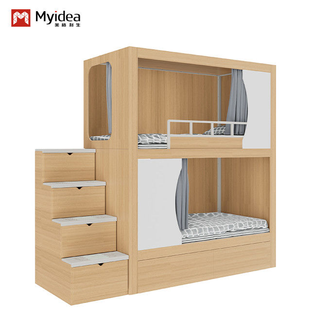 Single Capsule Pod Twin Loft School Dormitory Bunk Bed
