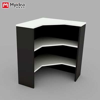 Foshan Nieprawidłowa szafa do przechowywania dokumentów, półka w rogu biura, kolorystyczny